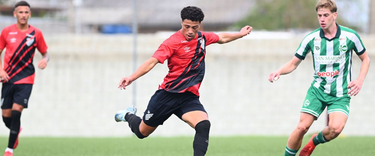Athletico e Juventude empataram em 1 a 1 no sub-20